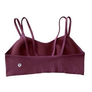 Lululemon Like a Cloud Bra Light Support B/C Cup Vintage Plum Size 6